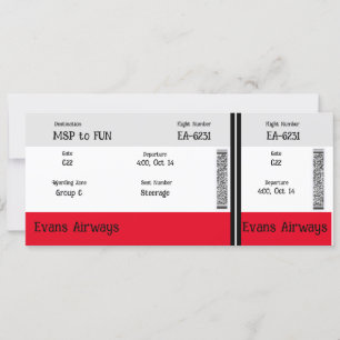 Convites Venha Voar Conosco