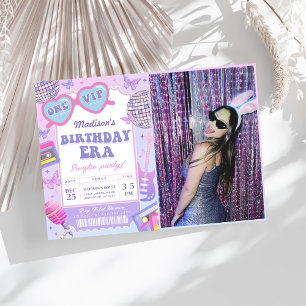 Convites Ventilador De Música Na Minha Era De Aniversário F