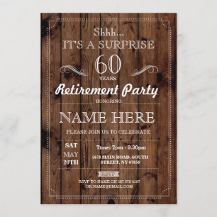 Convites Ventos Rústicos do Partido dos Aposentados SURPRE