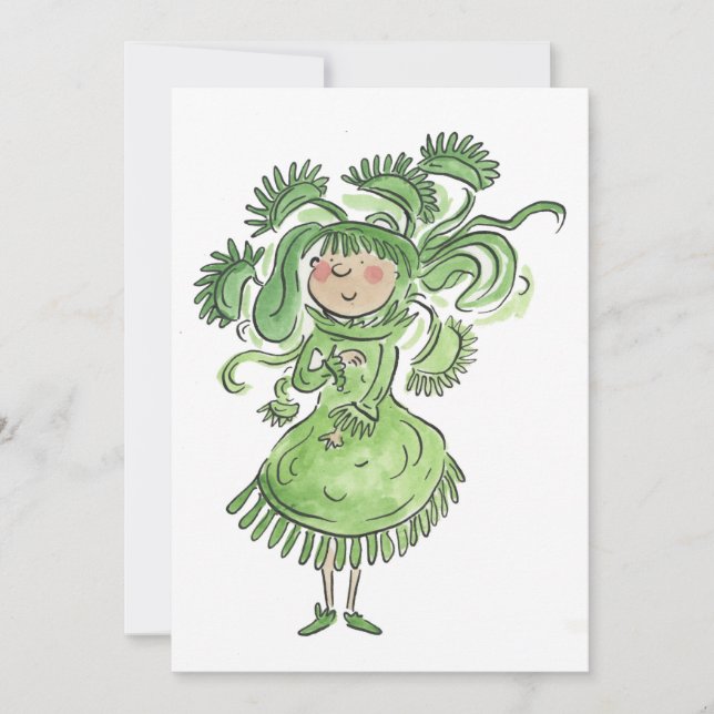 Convites Venus Fly Trap (Frente)