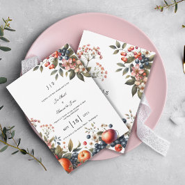 Convites verão colorido no jardim