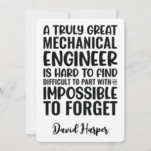 Convites Verdadeiramente Excelente de apreciação mecânica d