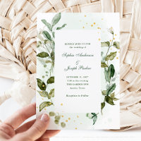 Verde Botânico e Acentos Dourados | Casamento