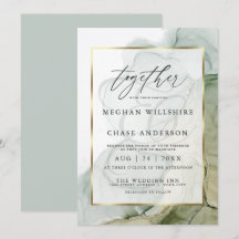 Verde de Sage Desvanecido com Casamento de Álcool 