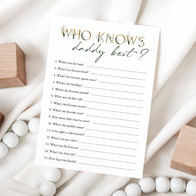 Convites Verde e Chá de fraldas Dourado que conhece o Pai (Criador carregado)