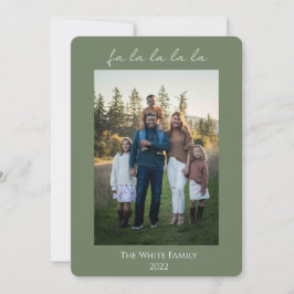 Convites Verde Moderno la la la la la la la