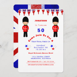 Convites Verdes Certos Bacia de Aniversário