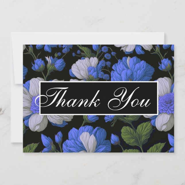 Convites Verdinhos elegantes, azuis-prateados e elegantes (Frente)