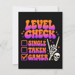 Convites Verificação de nível humor para fãs de jogos