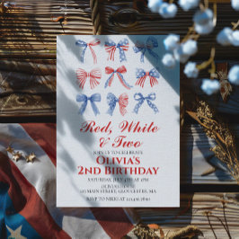 Convites Vermelho, Branco e Dois Arcos 4 de julho segundo a