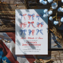 Convites Vermelho, Branco e Dois Arcos 4 de julho segundo a