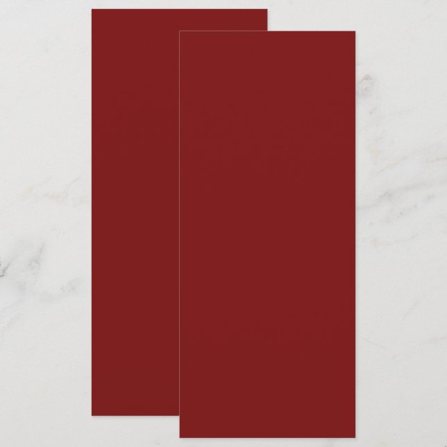 Convites Vermelho Luar de Lua (Frente/Verso)