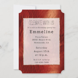 Convites Vermelho Ocidental