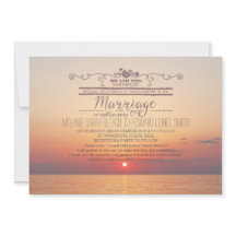Versão 2 Casamento de Destino de Praia Sunset