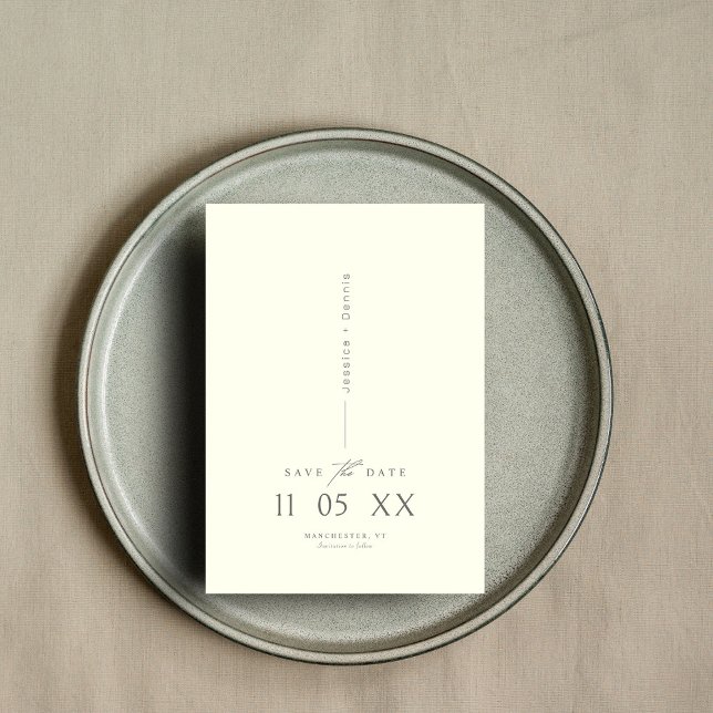 Convites Versão mínima mínima moderna do script Elegante Sa (Criador carregado)