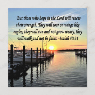 CONVITES VERSO DE SCRIPTURE ISAIAH 40:31