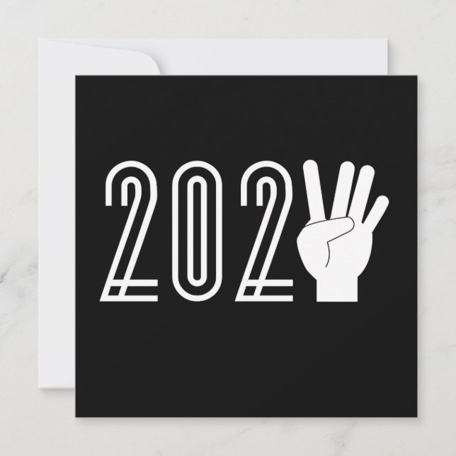 Convites véspera de ano novo 2024 (Frente)