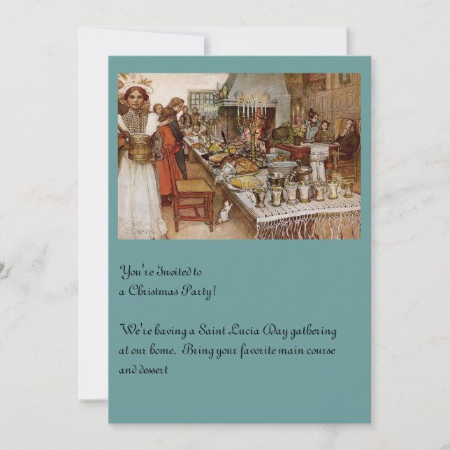 Convites Véspera de Natal Julaftonen (Frente)