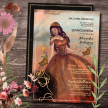 Vestido Luxuoso de Cobre Metálico Elegante