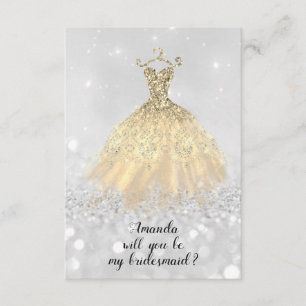 Convites Vestido Princesa Diamante Brilhante Damas de Honra