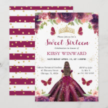 Vestido Roxo Morena Princesa Doce 16
