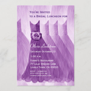 Convites Vestidos Bonito de Bridesmaid de Luncheon