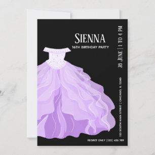 Convites Vestidos Glamourosos Elegantes