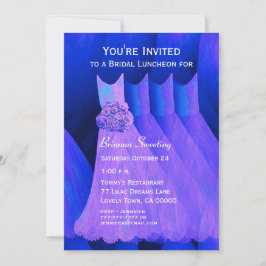 Convites Vestidos roxos de ponte V06