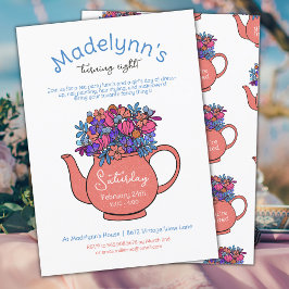 Convites Vestir-Se, Meninas do Tea Party, Aniversário