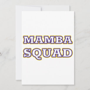 Convites Vestuário engraçado do Mamba Squad para Cobra Love