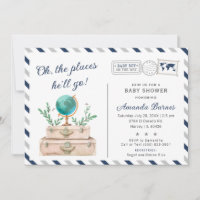 Viagem Adventure Baby Boy ao redor do Chá mundial