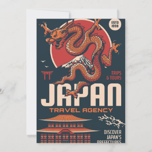 Convites Viagem do Japão