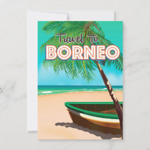Convites Viagem para Bornéu