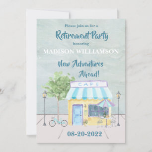 Convites Viagem Theme Retirement Party