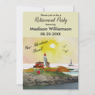 Convites Viagem Theme Retirement Party