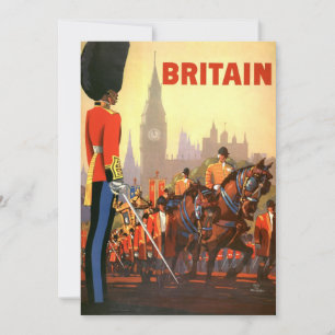 Convites Viagens vintage, Guarda Real Britânica