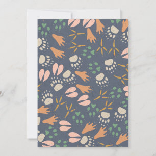 Convites Vibes de Primavera natural Amante de os animais de