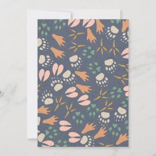 Convites Vibes de Primavera natural Amante de os animais de