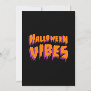 Convites Vibrações de Halloween