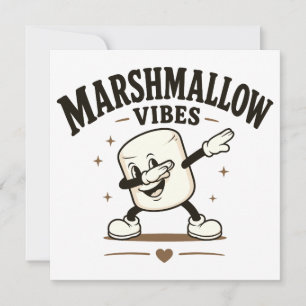 Convites Vibrações de marshmallow