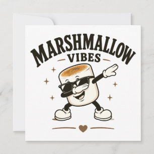 Convites Vibrações de marshmallow