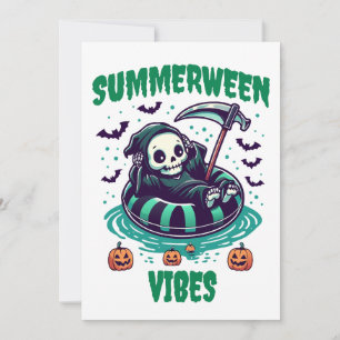 Convites Vibrações de Summerween – Ceifador Relaxado