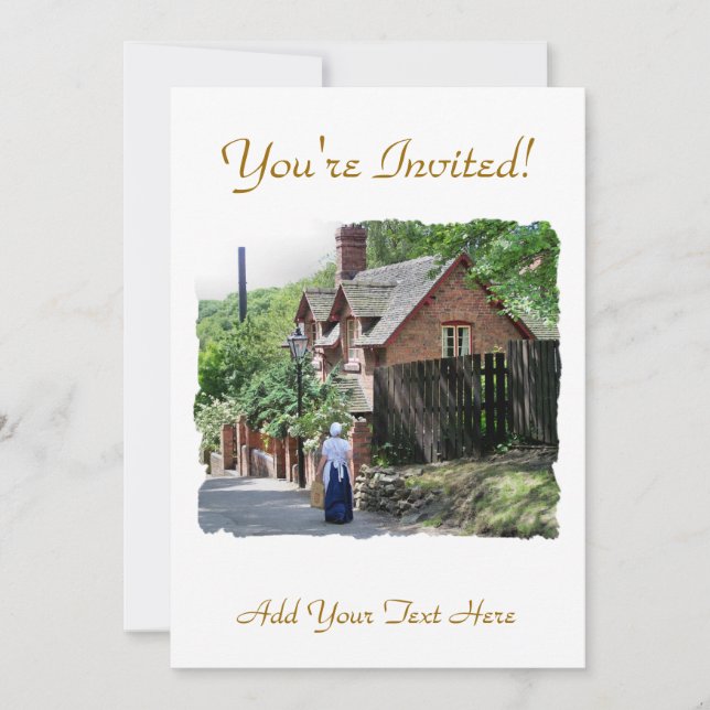 CONVITES VICTORIAN ENGLAND (Frente)