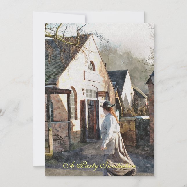 CONVITES VICTORIAN ENGLAND (Frente)