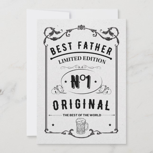 Convites Vida do pai, Melhor Vida (Frente)