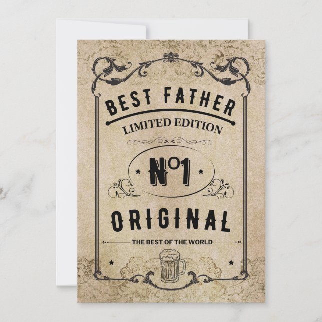 Convites Vida do pai, Melhor Vida (Frente)