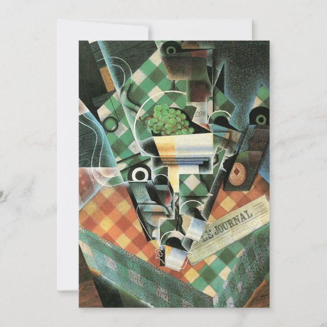 Convites Vida Estática com Tablecloth Verificada por Juan G (Frente)