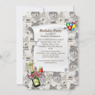 Convites Vida Selvagem Canadiana