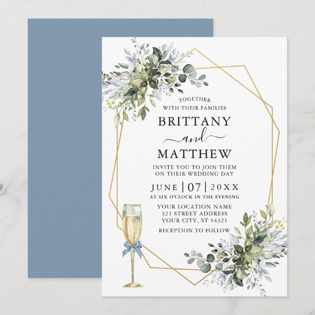 Convites Vidro Arco de vidro com estrutura de geografia em  (Frente/Verso)