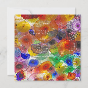 Convites Vidro Luzes Casamento